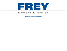 Tablet Screenshot of freytreuhand.ch